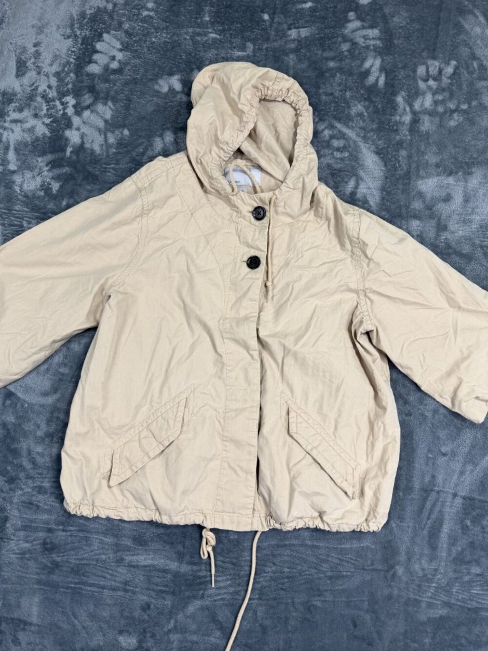 Old Navy Beige Lightweight Hooded Jacket XXL Womens